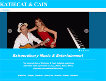 Tablet Screenshot of katiecatcain.com